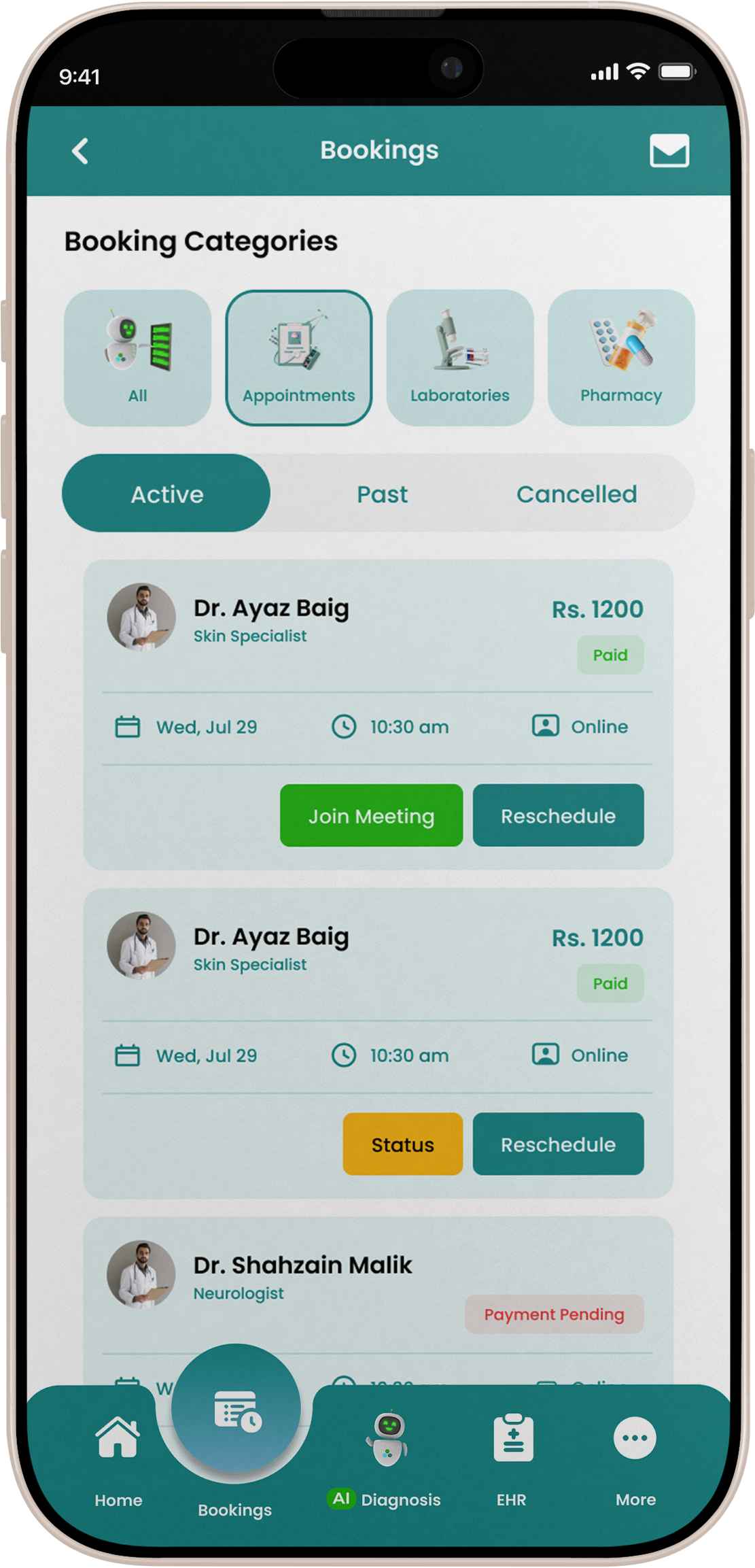 Appointment management